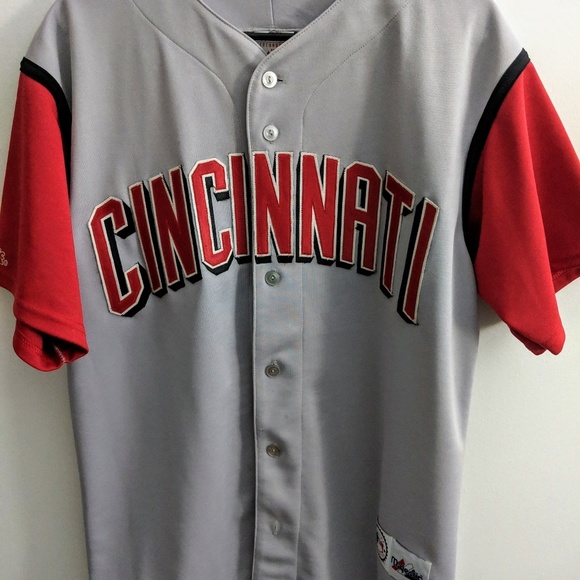 vintage cincinnati reds jersey